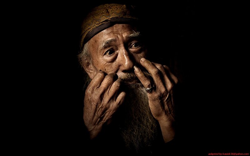 portrait of an elderly man