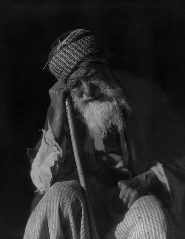 Portrait of an elderly man