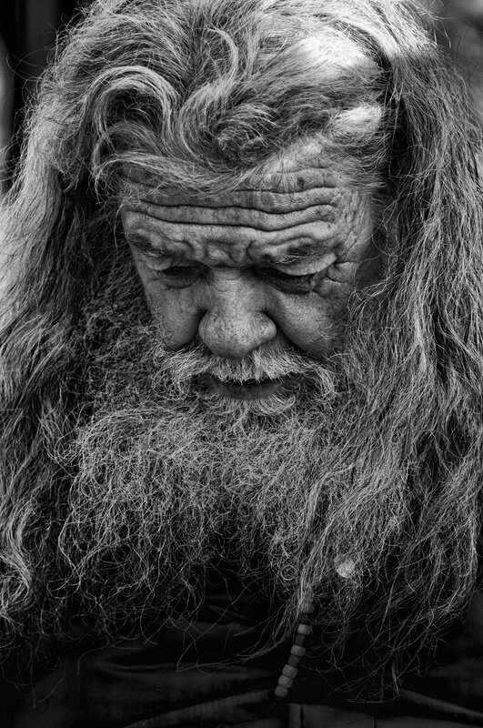 portrait of an elderly man
