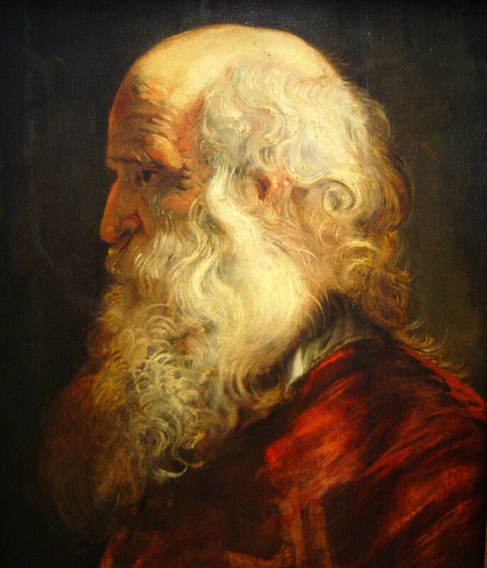 Portrait of an elderly man