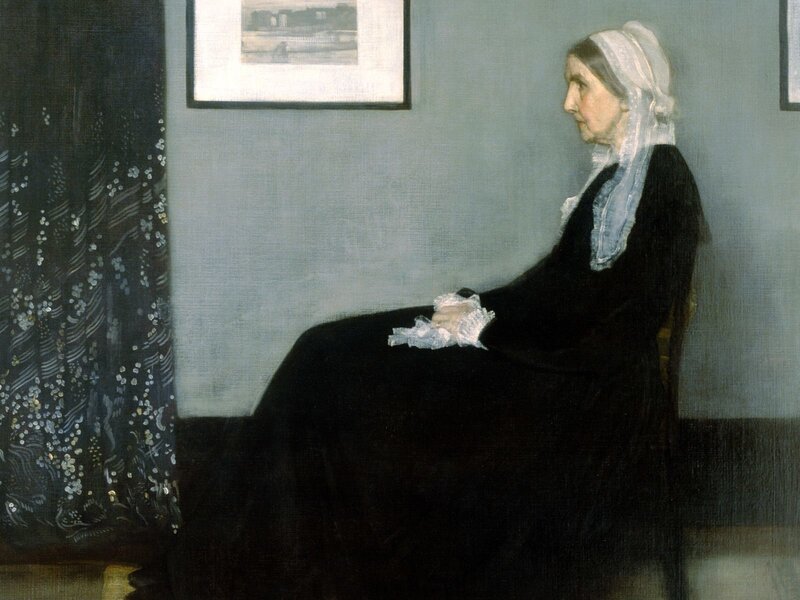 Portrait of an elderly woman