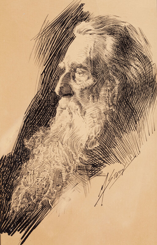 portrait of an old man