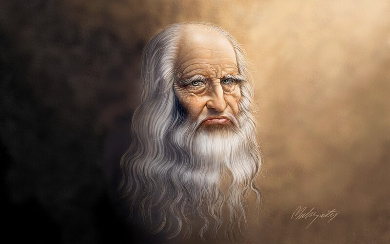 portrait of an old man