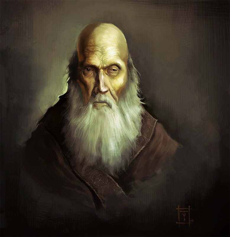 portrait of an old man
