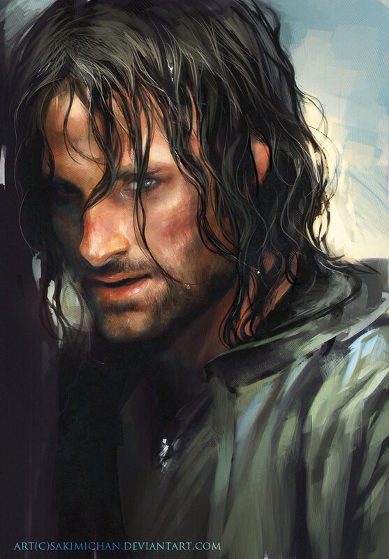 portrait of aragorn