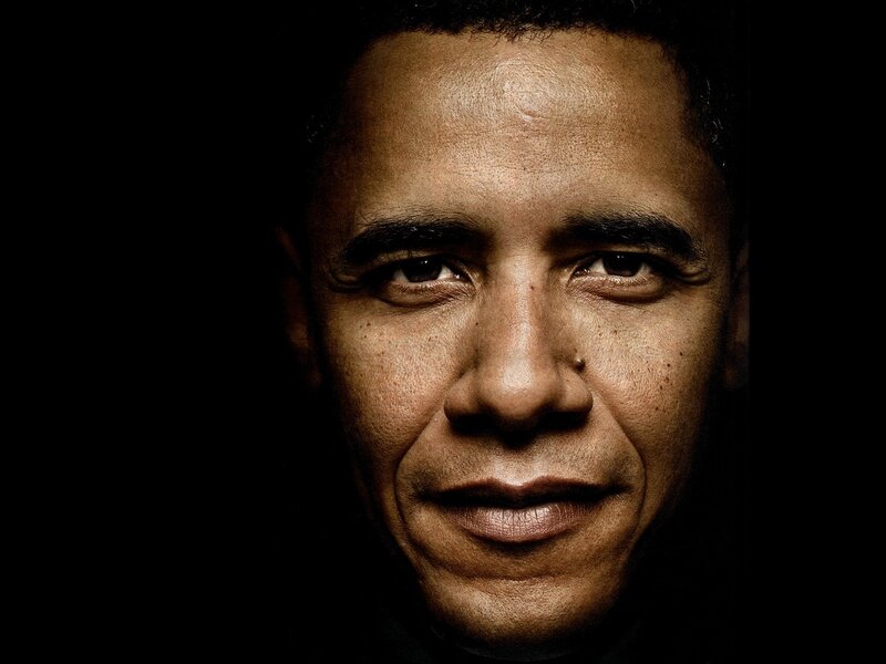 Portrait of Barack Obama