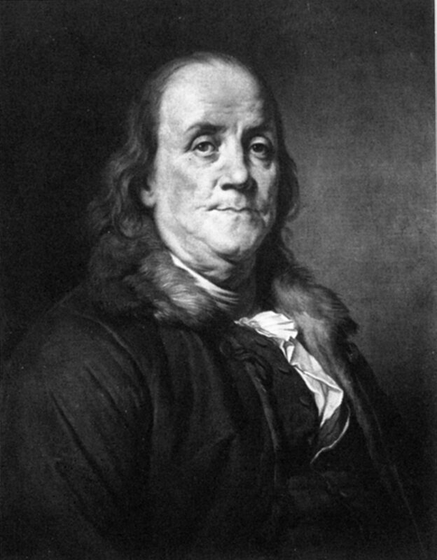Portrait of Benjamin Franklin