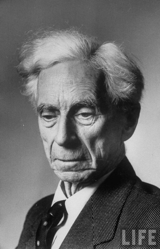 Portrait of Bertrand Russell