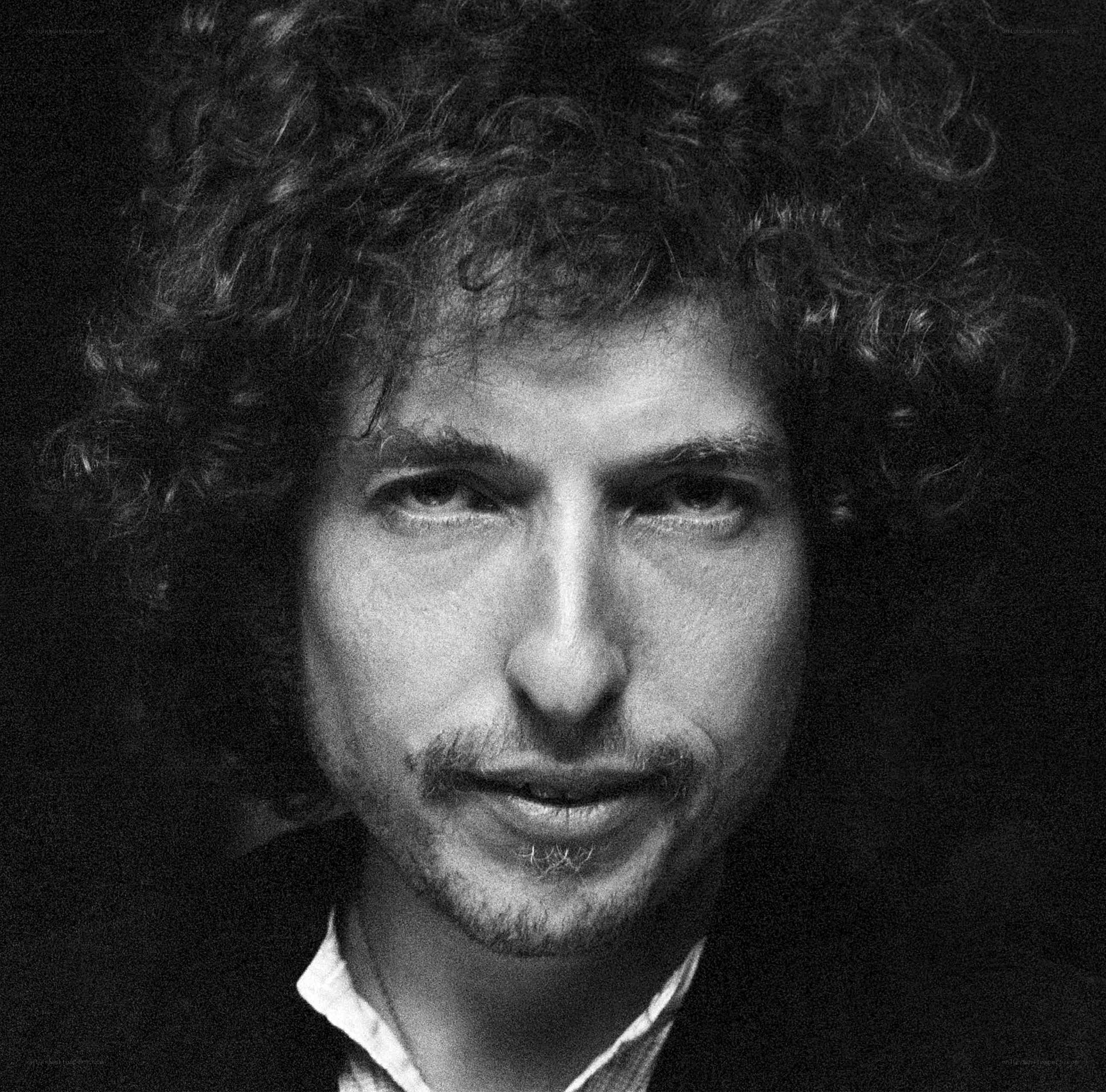 Portrait of Bob Dylan