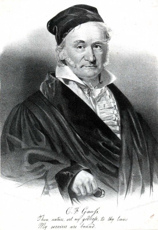 Portrait of C.F. Gauss
