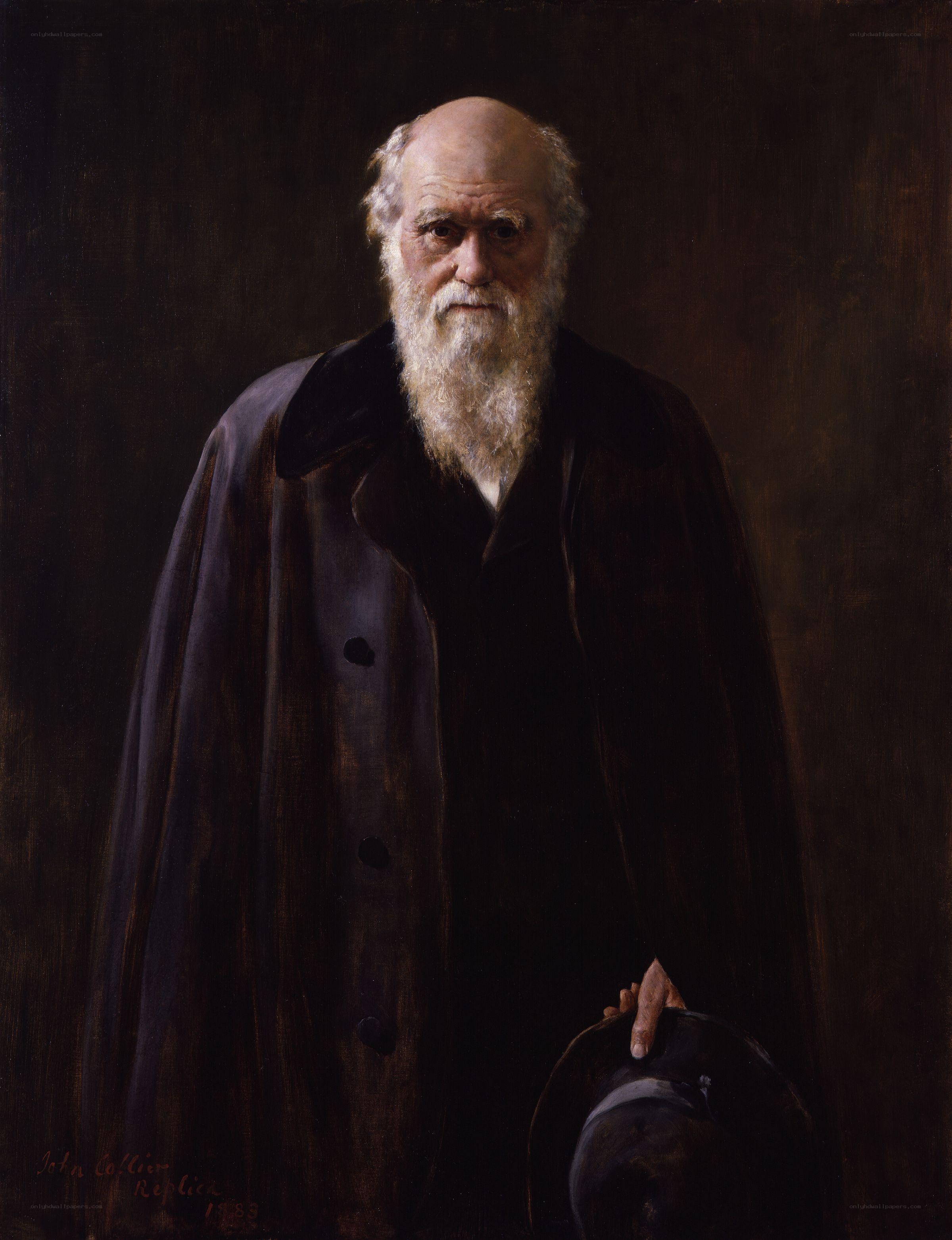 Portrait of Charles Darwin
