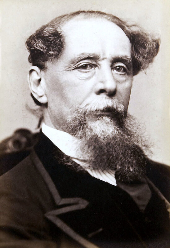 Portrait of Charles Dickens