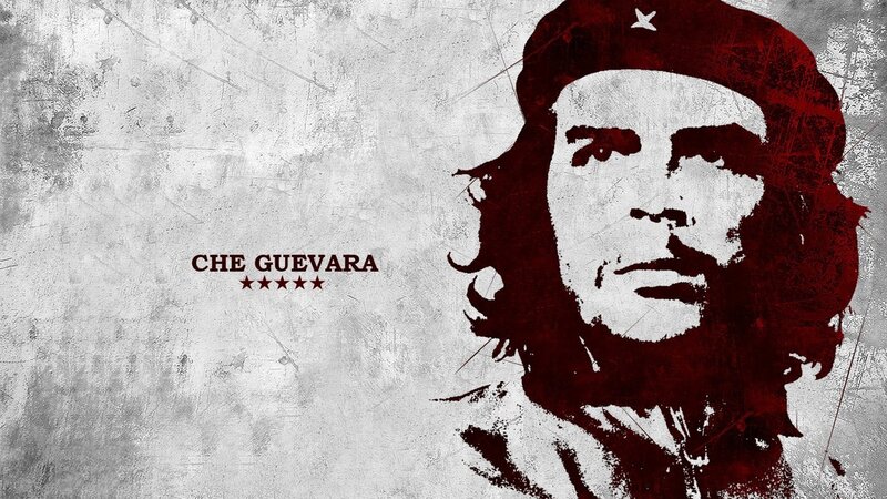 Portrait of Che Guevara — Red
