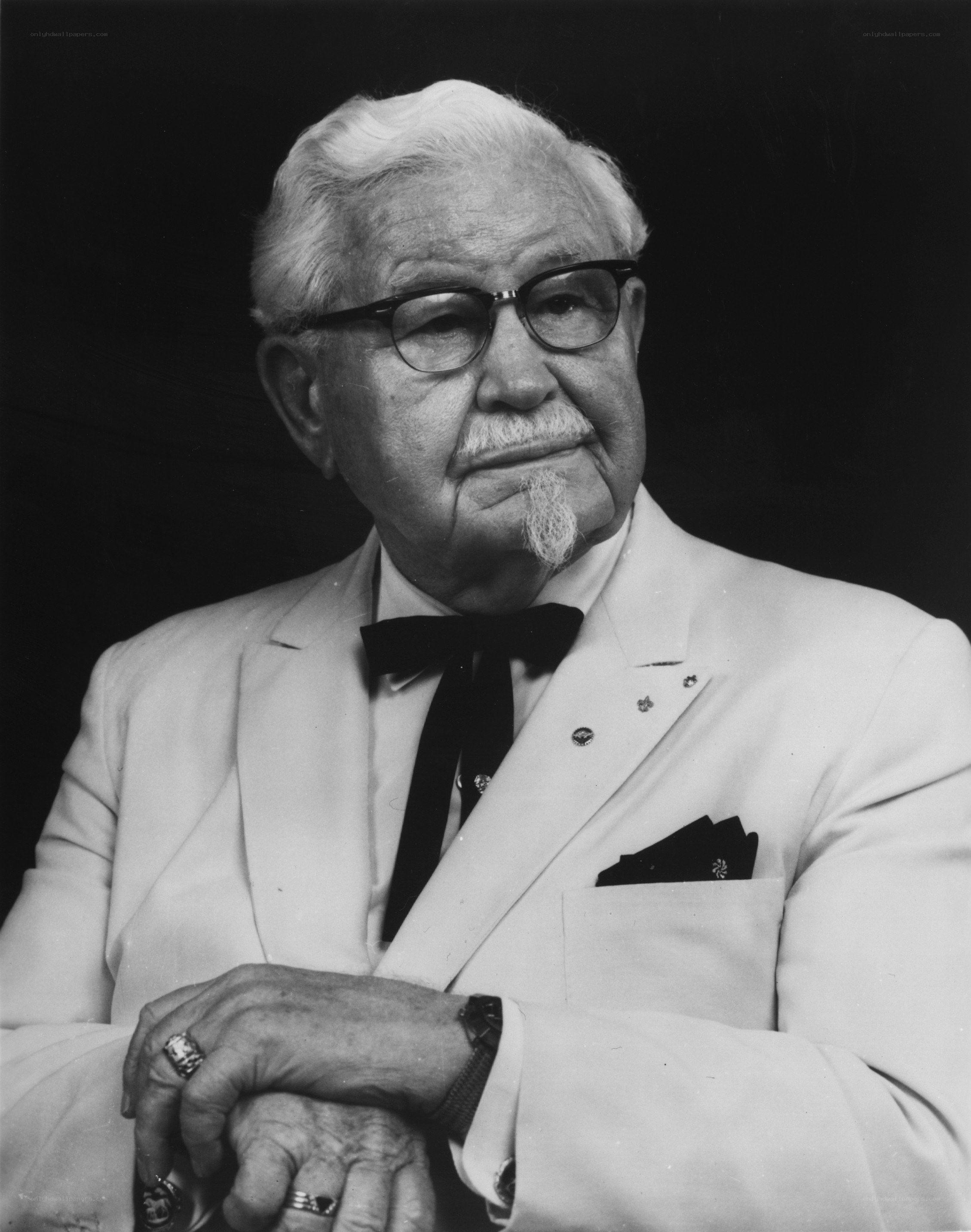 Portrait of Colonel Sanders