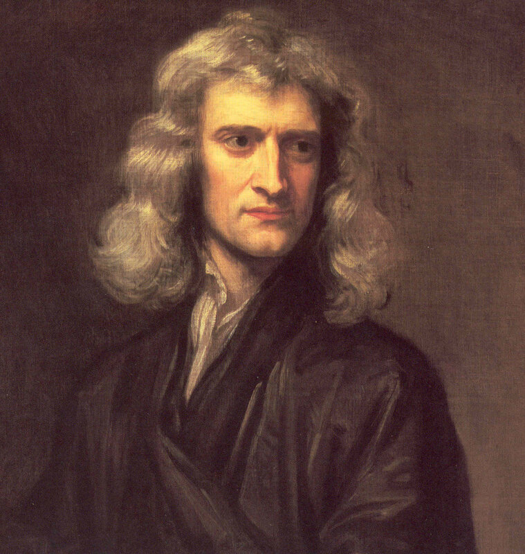 Portrait of Isaac Newton