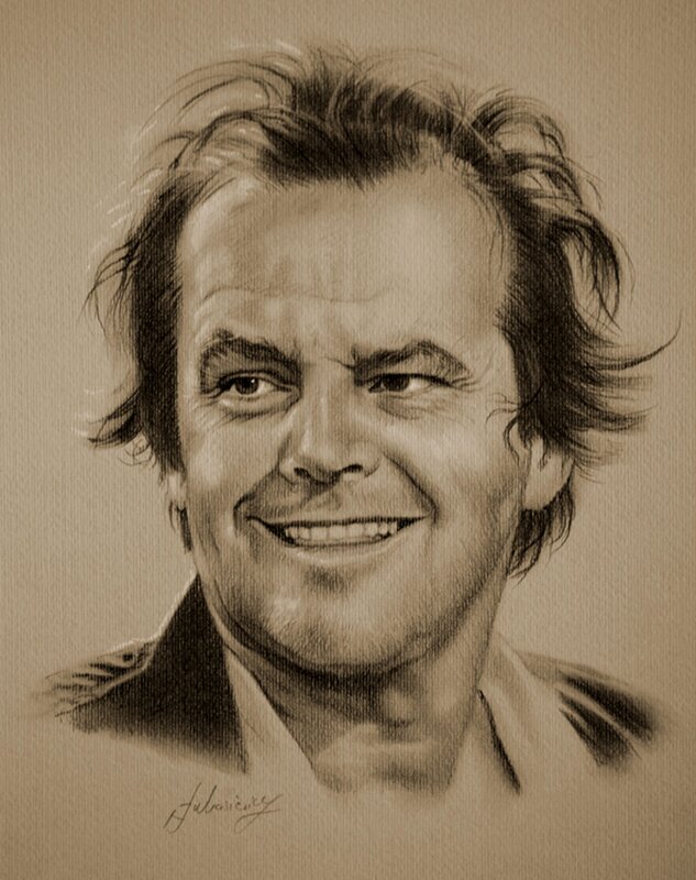 portrait of jack nicholson
