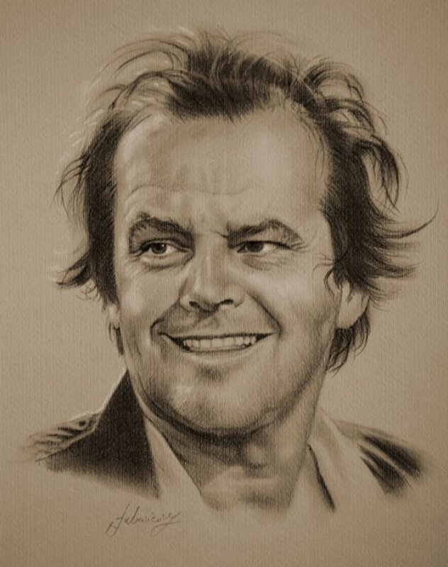 portrait of jack nicholson