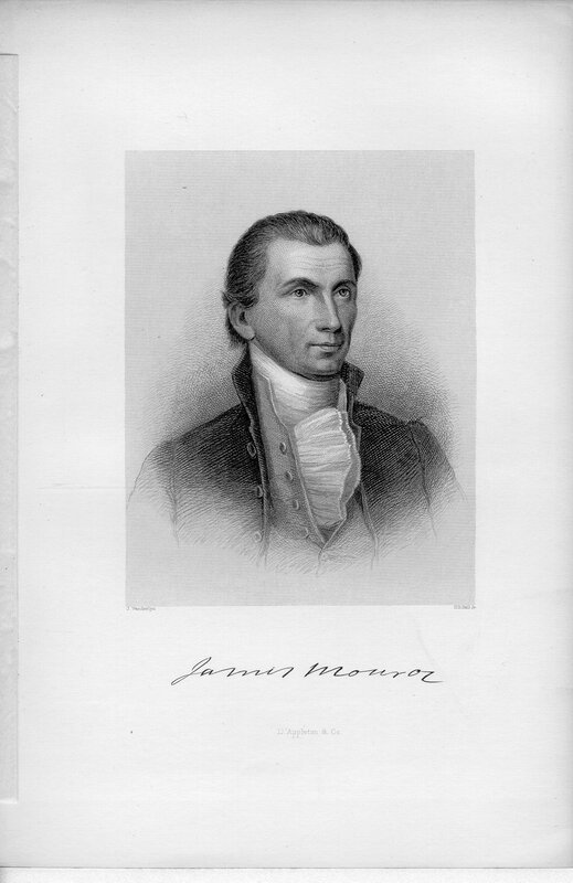 Portrait of James Monroe