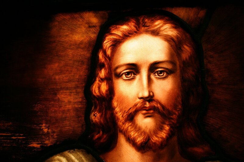 Portrait of Jesus Christ — Brown, Dramatic