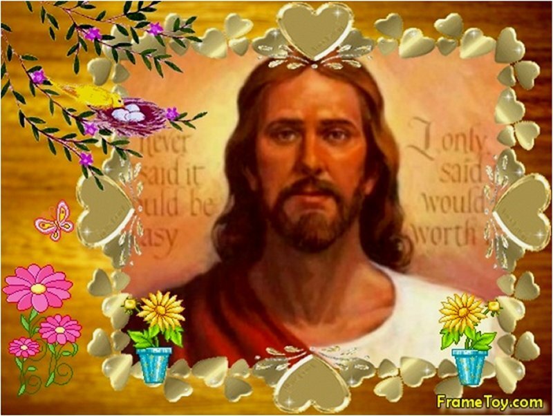 Portrait of Jesus Christ — Gold