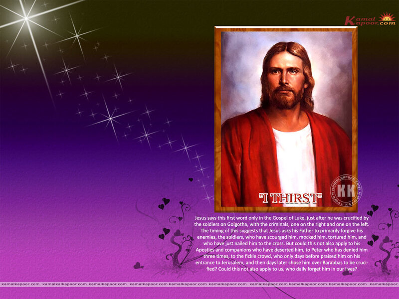 Portrait of Jesus Christ — Purple, Solemn