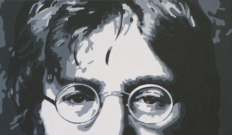 Portrait of John Lennon