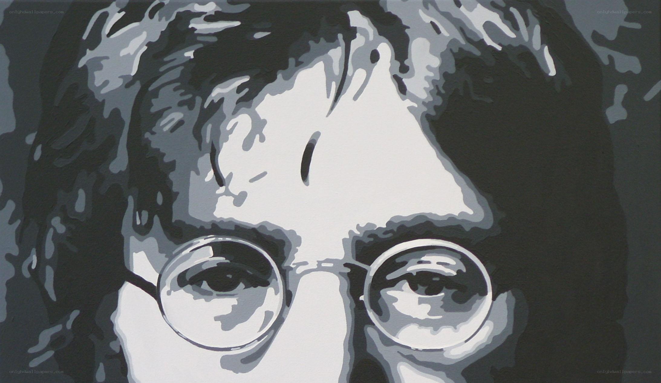 Portrait of John Lennon