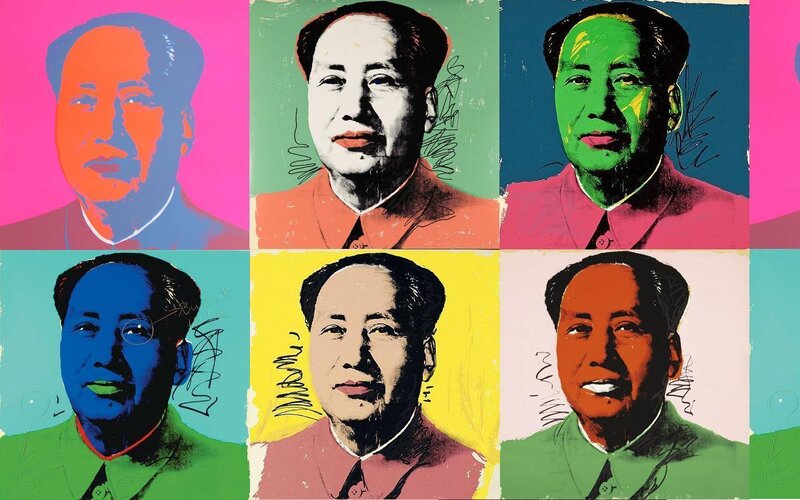 Portrait of Mao Zedong — Pink