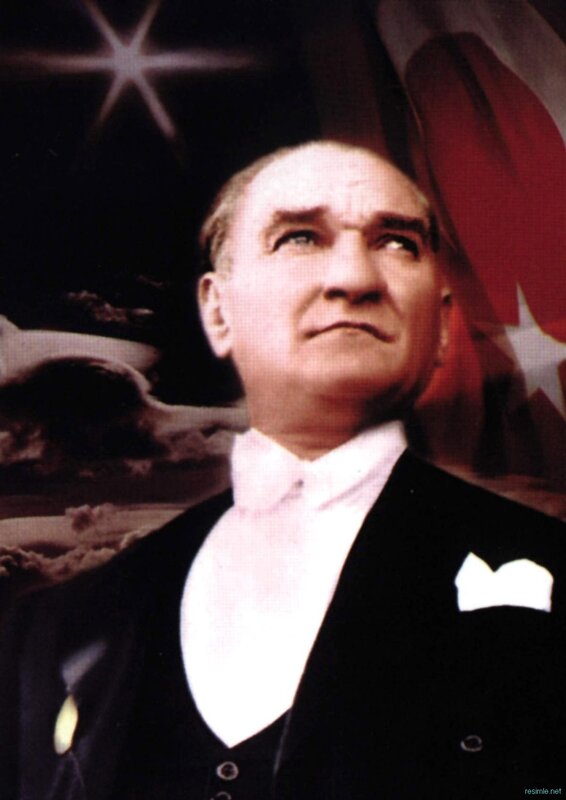 Portrait of Mustafa Kemal Atatürk