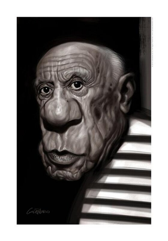 Portrait of Pablo Picasso
