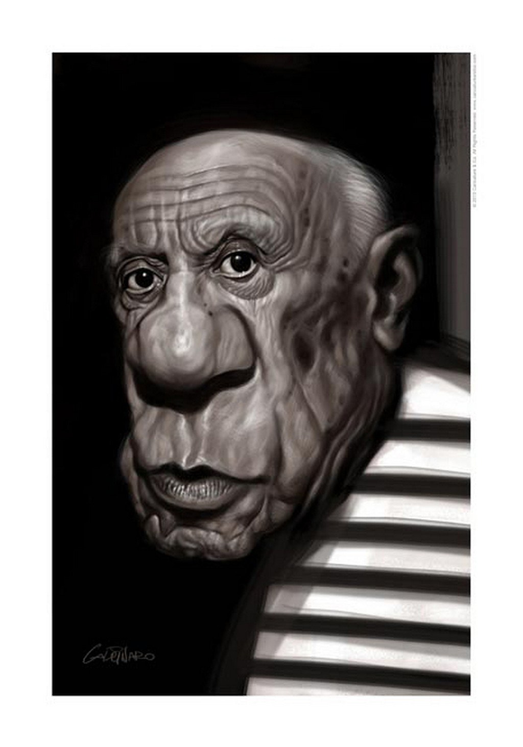 Portrait of Pablo Picasso