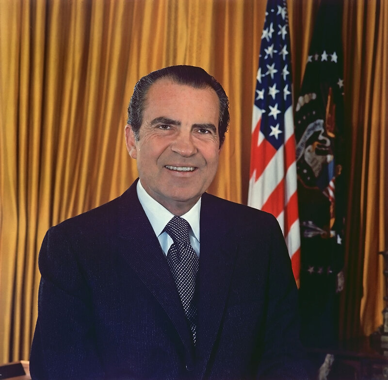 Portrait of Richard Nixon