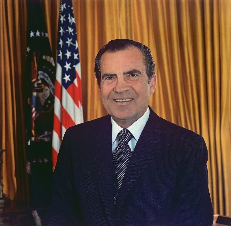 Portrait of Richard Nixon
