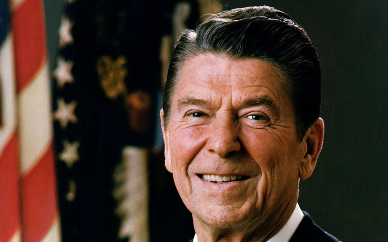 Portrait of Ronald Reagan