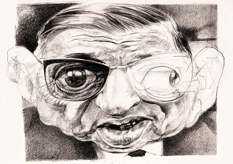 Portrait of Stephen Hawking