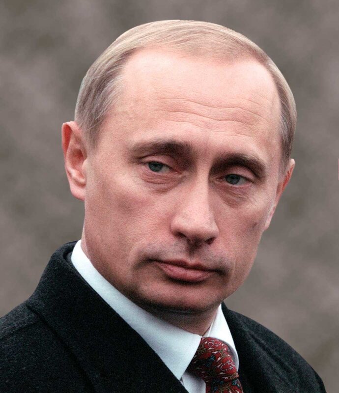 Portrait of Vladimir Putin