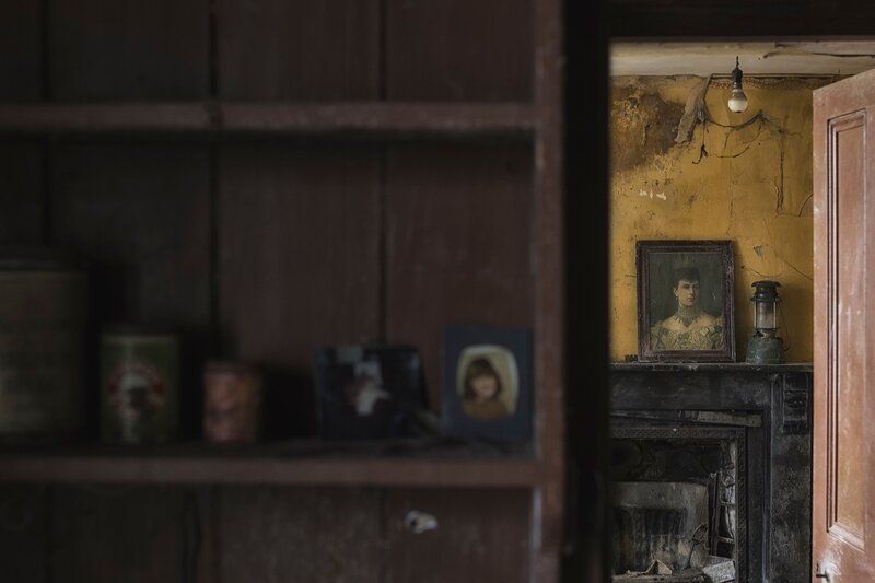 Portrait on Mantelpiece