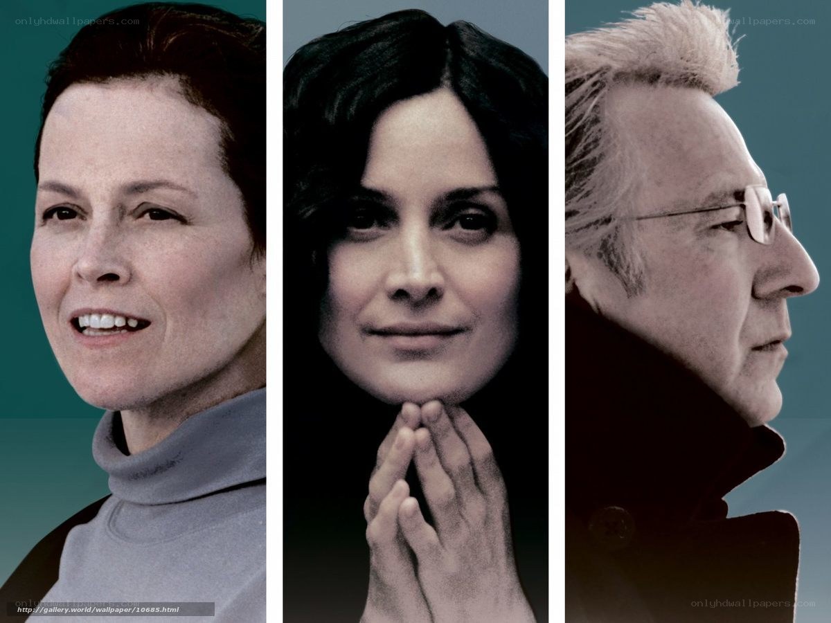 Portraits of three people