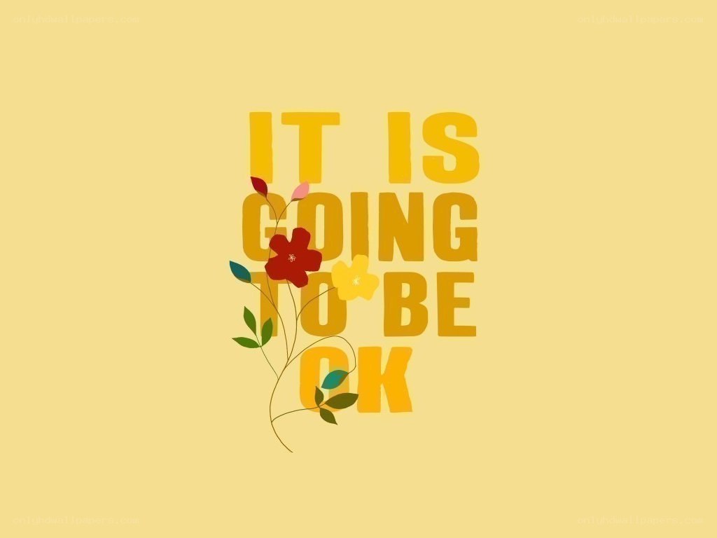 positive affirmation with flowers