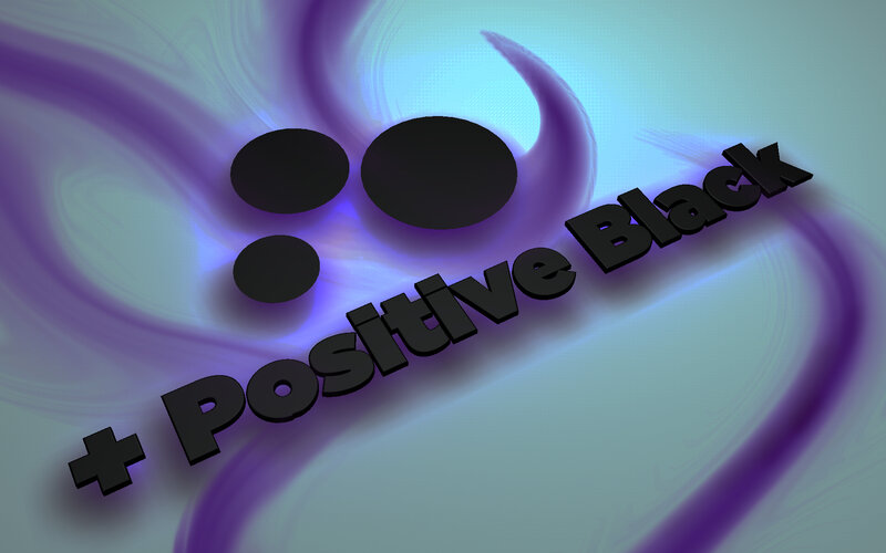 + Positive Black Logo