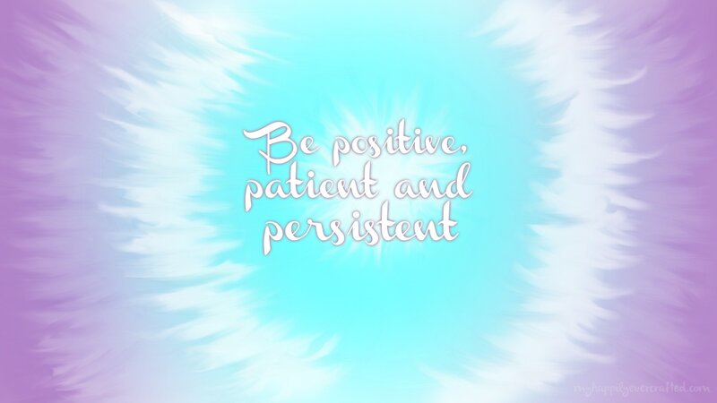 positive quote wallpaper
