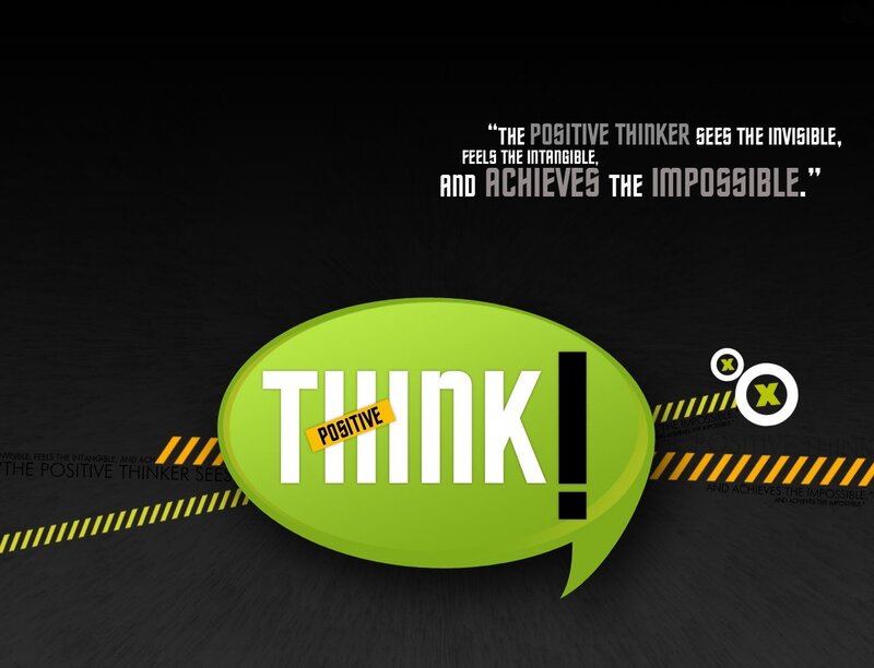 positive thinker quote