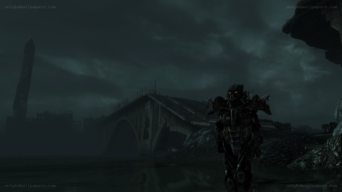 post-apocalyptic armored figure