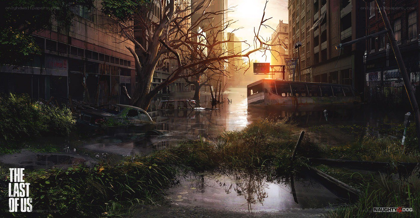 post-apocalyptic city street