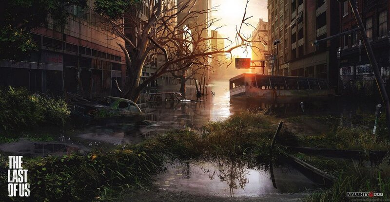 post-apocalyptic city street