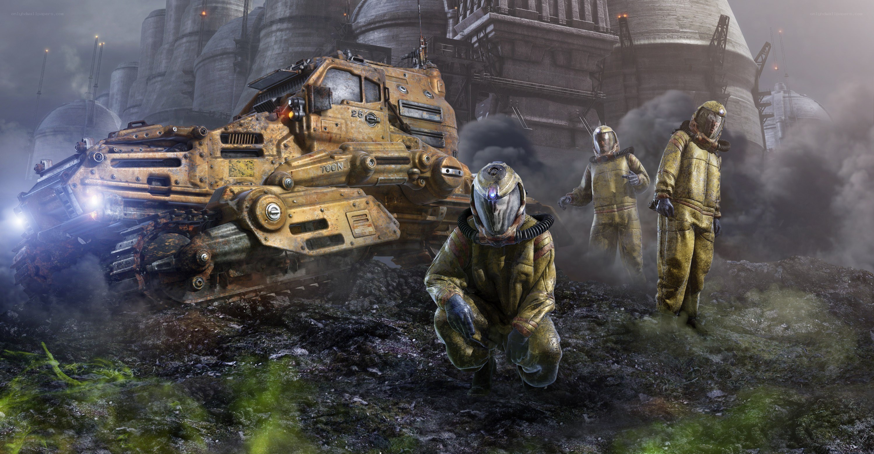 Post-apocalyptic exploration team