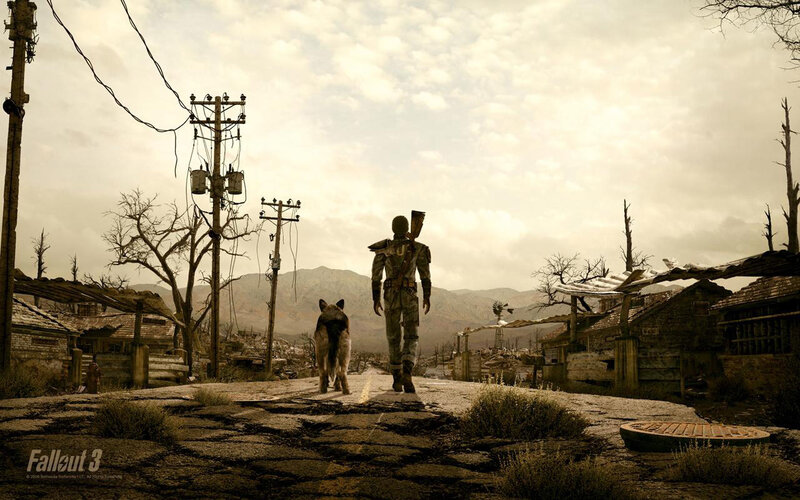 Post-apocalyptic journey with dog