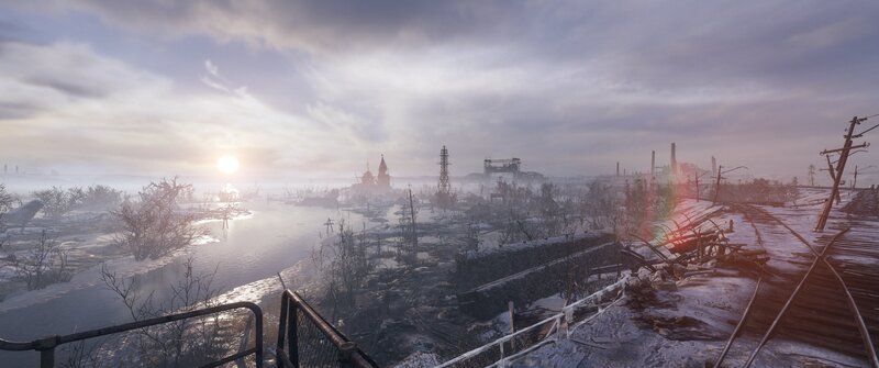 Post-apocalyptic Landscape — Gray, Desolate, Somber