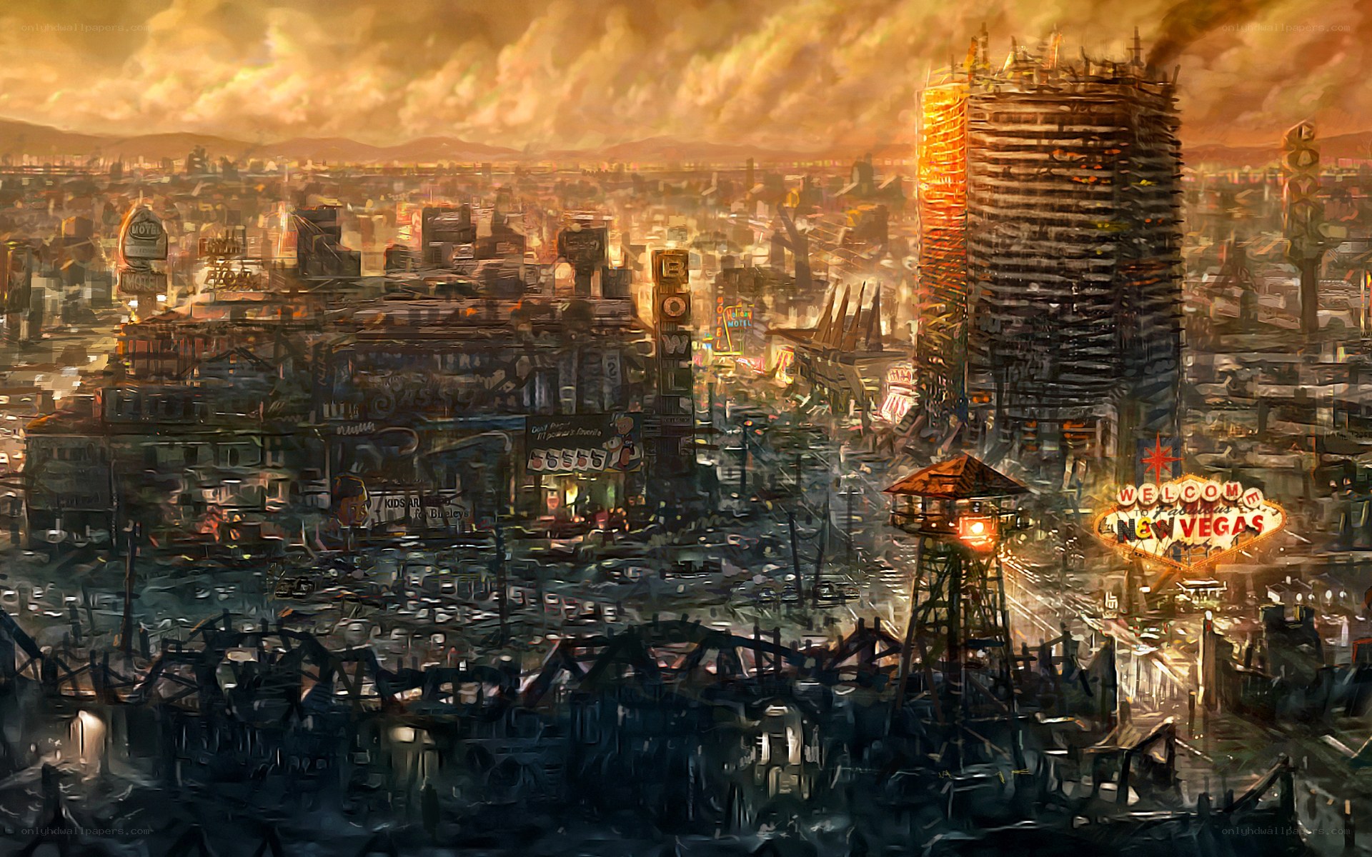 Post-apocalyptic Las Vegas