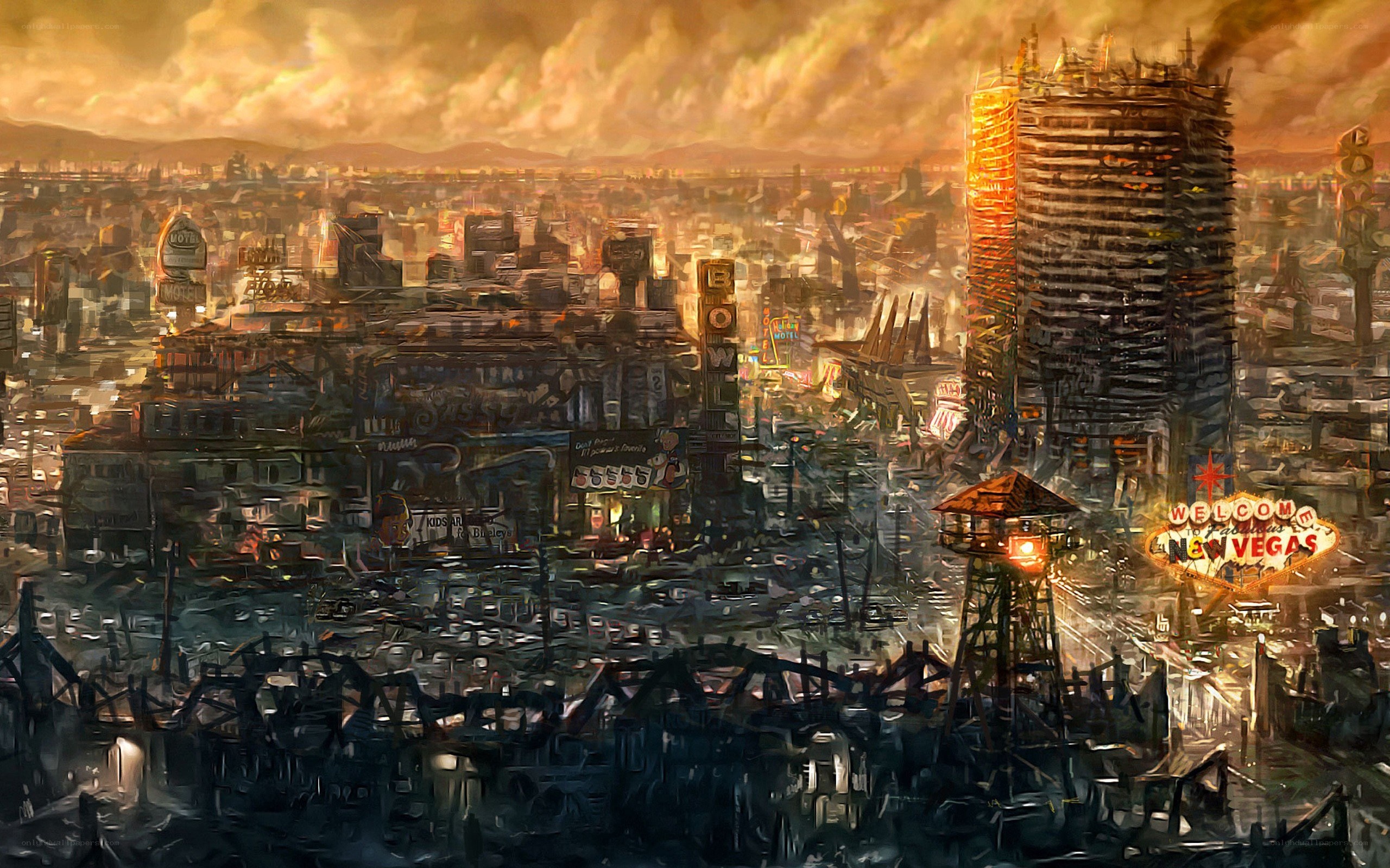 Post-apocalyptic Las Vegas